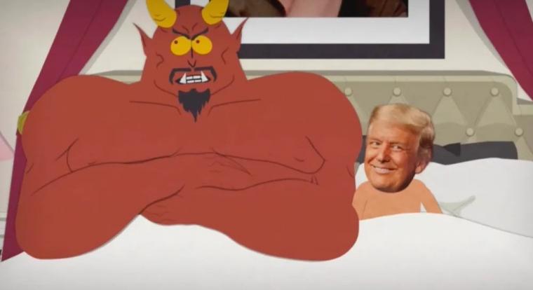 Spoiler: Donald Trump és Sátán egy ágyban - erősen kezdett a South Park 27. évada