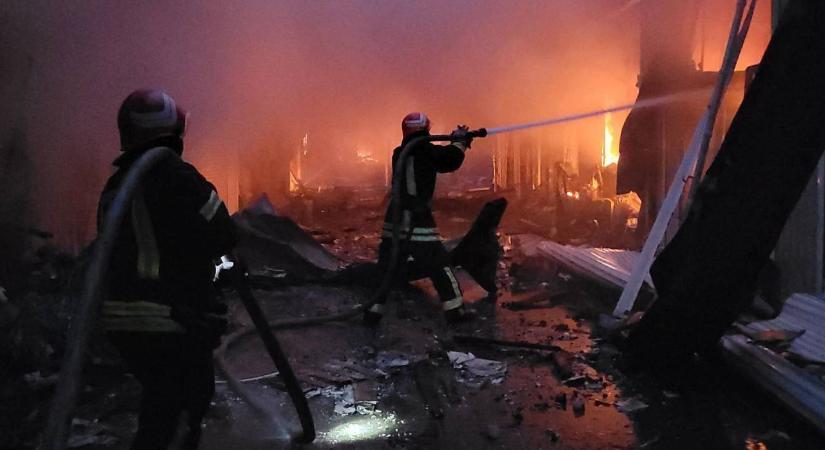 Az isztambuli orosz-ukrán egyeztetés után már lángol Odessza