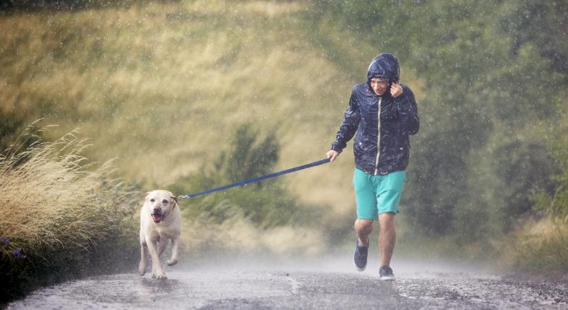 Már közelítenek a záporok, zivatarok – animáció, előrejelzés