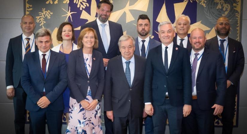 Az ENSZ-főtitkárral egyeztetett Kulja András