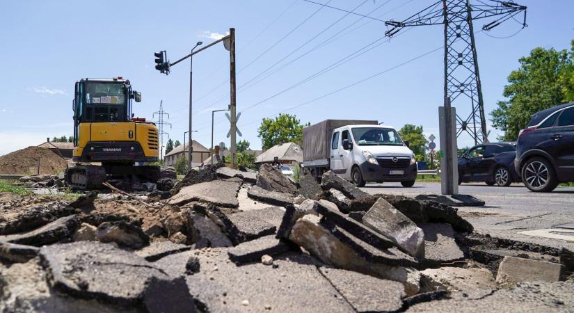 Egy hónapra lezárják a Budai Nagy Antal utca egy szakaszát