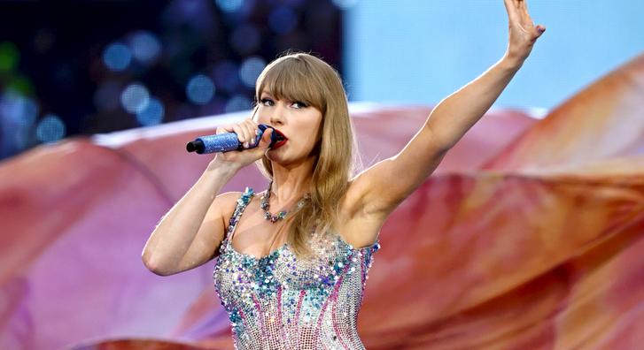 Budapestre érkezett Taylor Swift