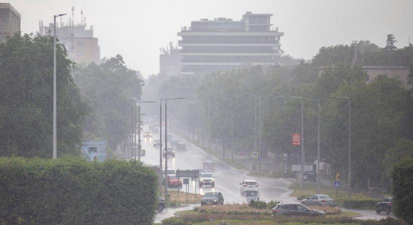 Kitűzte az időpontot a meteorológus, új erővel térhetnek vissza a zivatarok Debrecenbe