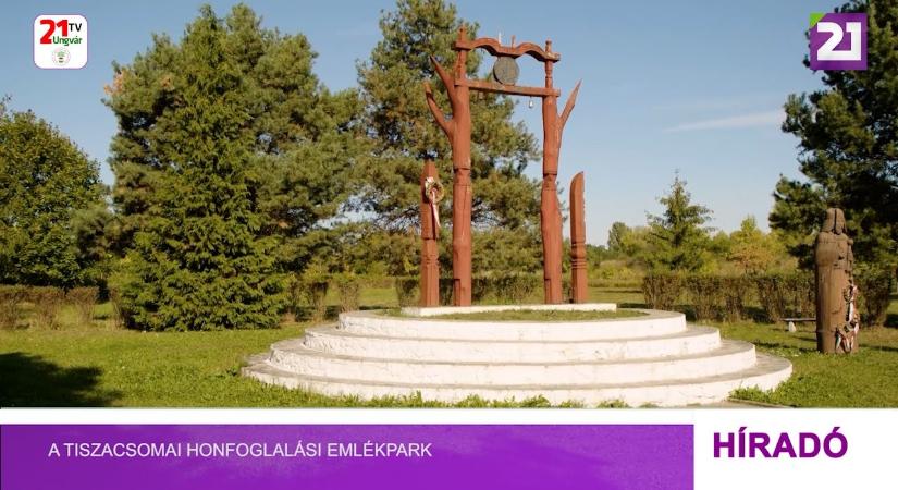 A Tiszacsomai Honfoglalási Emlékpark (videó)