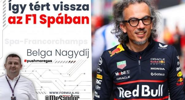 Így tért vissza az F1 Spában – helyszíni