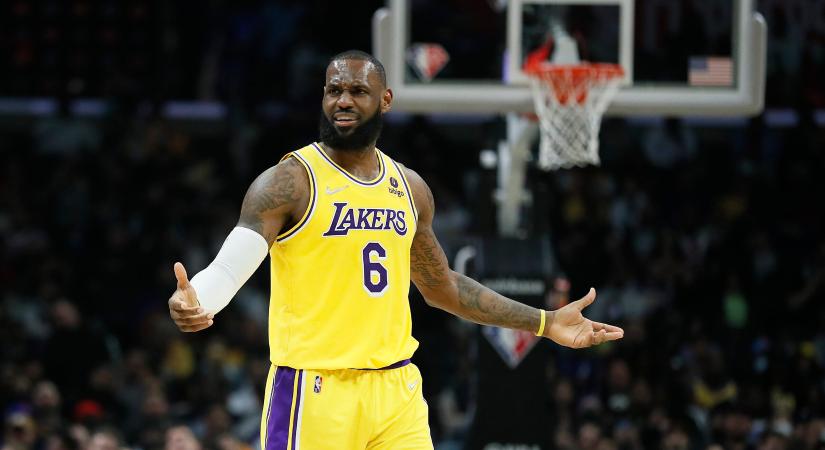 Doppingvád érte a négyszeres NBA-bajnok LeBron James-t