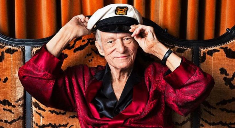 Hugh Hefner fiatalkori fotója – Piszok jóképű volt fiatalon a Playboy atyja