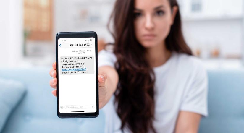 FIGYELEM! Csaló SMS üzenetek terjednek a Pannon-Víz Zrt. nevében!