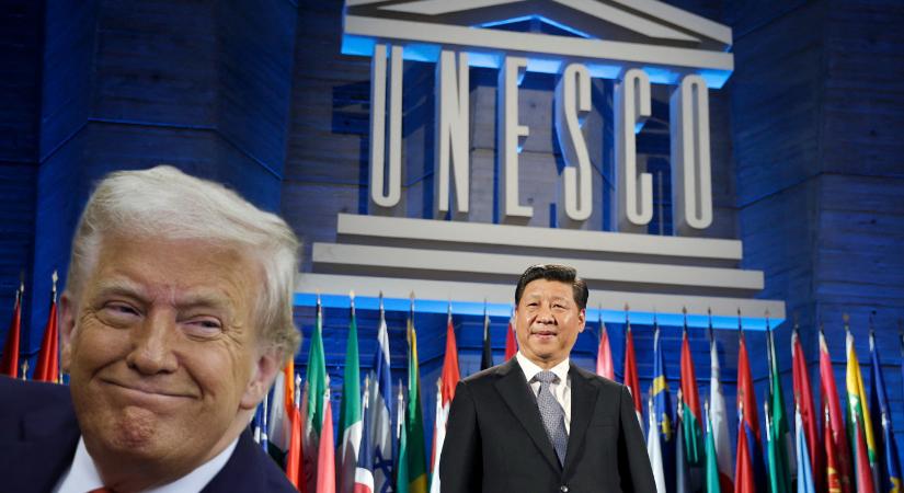 Kína lehet a legnagyobb nyertese annak, hogy Donald Trump kiléptette az UNESCO-ból az Egyesült Államokat