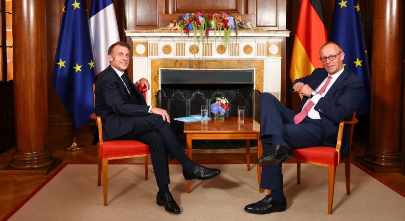 A francia elnök és a német kancellár újra berúgta az uniós motort – és megegyezne Donald Trumppal