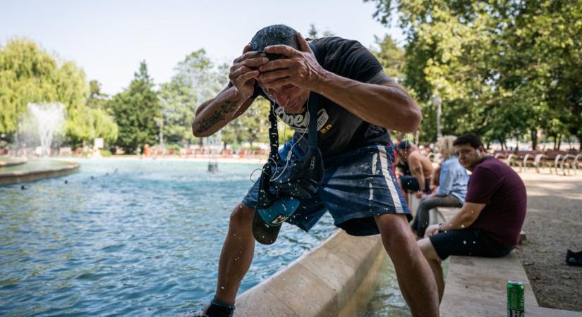 Elképesztő forróság jön: 41 fok lehet szombaton