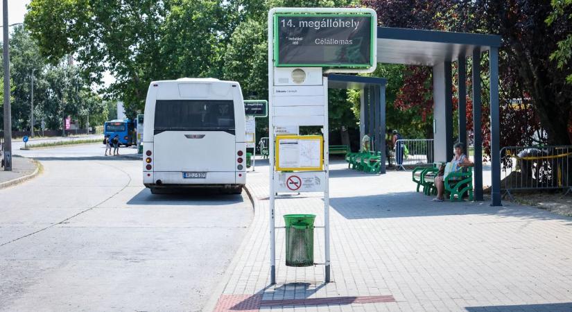 Jól jön a friss víz, amíg a buszra vár az ember (videó)