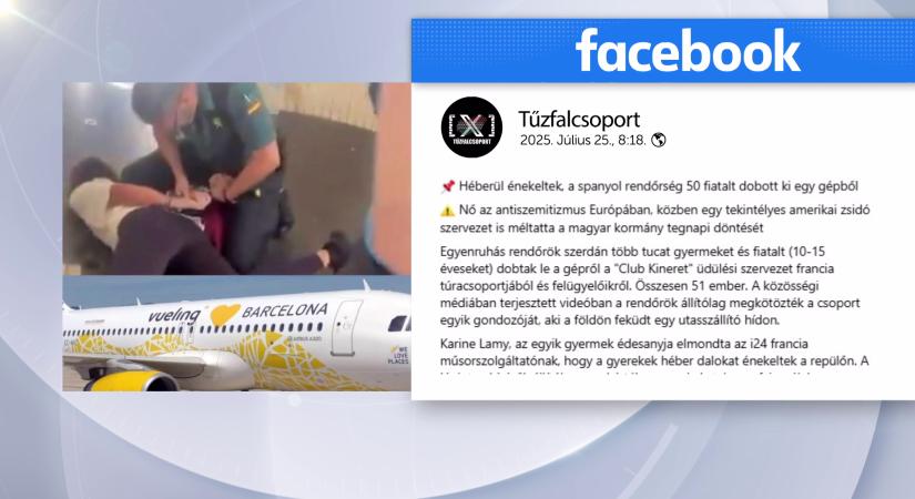 50 fiatalt szállítottak le a renndőrök egy spanyol repülőről