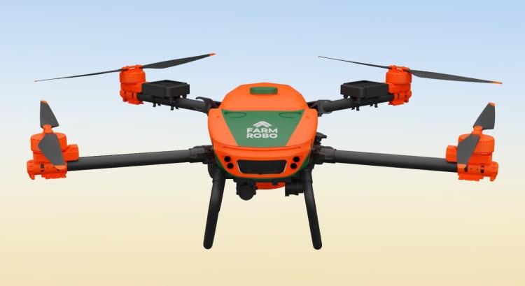 FarmRobo Hybrid Drone – indiai fejlesztés mezőgazdasági felhasználásra