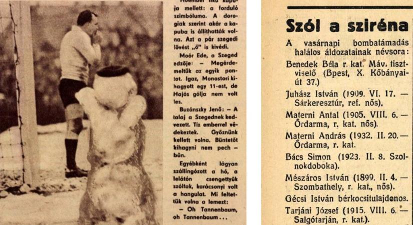 Lebombázott bajnoki, hóember a kapufa mellett: 124 év legkülönösebb bajnoki nyitányai