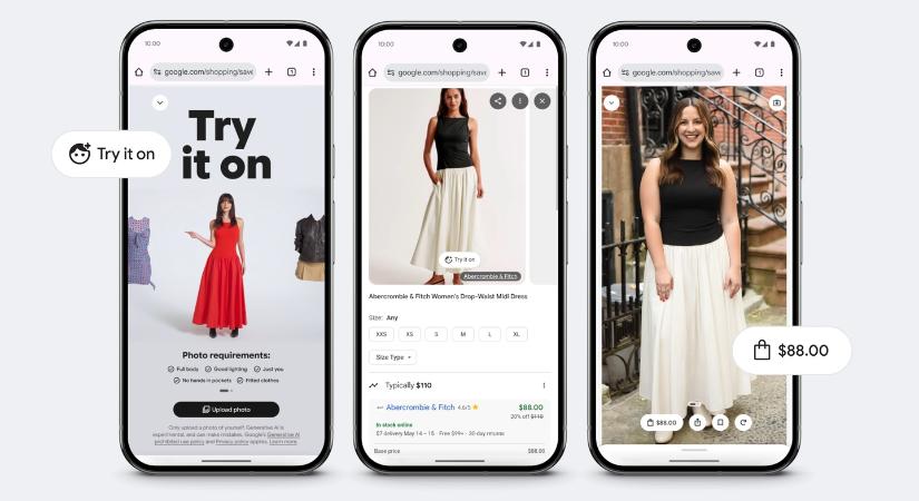 Próbafülkét csinál minden okostelefonból a Google