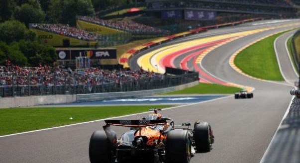 ÉLŐ: Az F1-es Belga Nagydíj sprintidőmérője