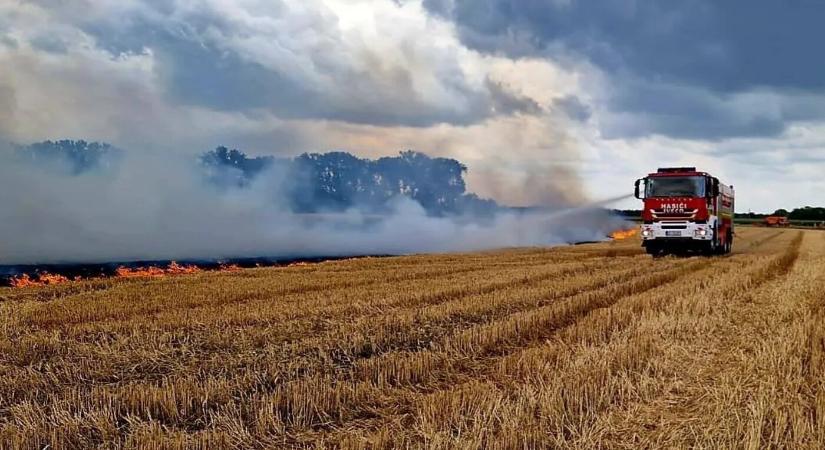 Fokozott tűzveszély miatt figyelmeztetés van érvényben 18 járásban, főleg délen
