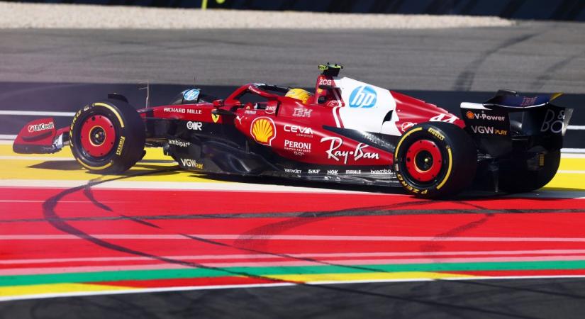 Lewis Hamilton már Q1-ben kipördült sprintkvalifikáción