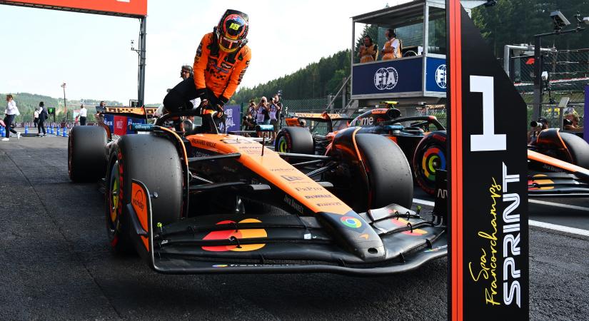F1: Ijesztő pillanatok után szerzett sprintpole-t Piastri