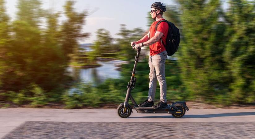 Elektromos rollerek: kevés a baleset, de annál súlyosabbak a károk
