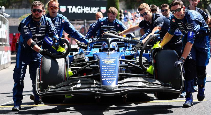 Újabb motorhiba a Williamsnél, Albonnak esélye sem volt az egyenesekben