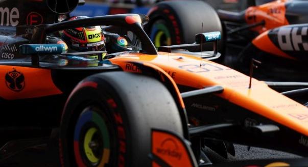 Az F1-es Belga Nagydíj sprintfutamának rajtrácsa