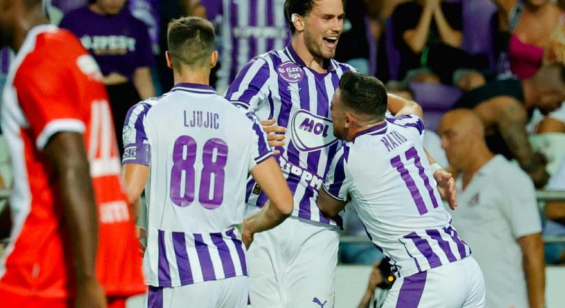 Bombagól, potyagól, kapufás fejes: Újpest sikerrel indult az idény