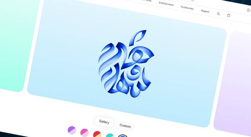 Testreszabott háttérkép összerakása ingyen az Apple új weboldalán