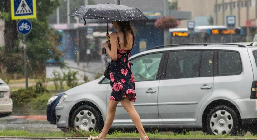 Újabb figyelmeztetések vannak érvényben! Jégesővel és heves esőzéssel érhet véget a hőség Hajdú-Biharban