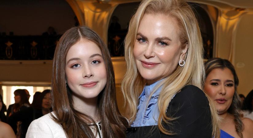 Elámulsz Nicole Kidman 14 éves lányától – Faith az édesanyja mellett pózol egy luxusmárka kampányában