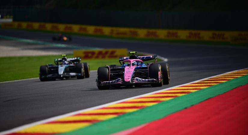 F1: Büntetés a belga sprint előtt