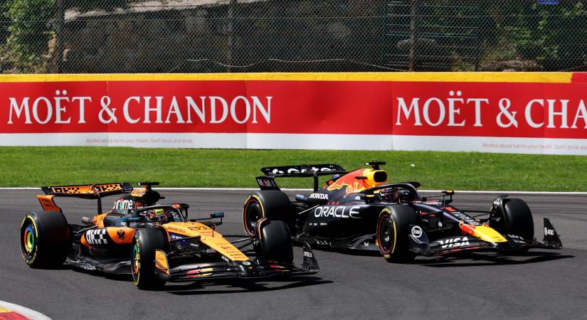 Verstappen nyerte a belga sprintet a McLarenek előtt