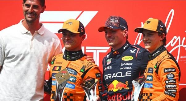 Az F1-es Belga Nagydíj sprintfutamának végeredménye