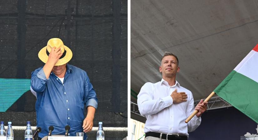 Digitális polgári körök vs papíron létező magyar állam – galéria Orbán és Magyar beszédéről