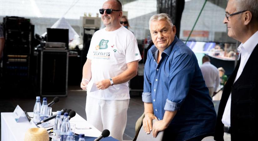 Orbán Viktor magabiztos, győzelemre készülő politikus képét mutatta