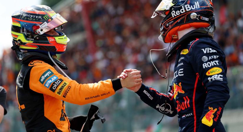 Piastri: „Frusztráló volt Verstappen mögött ülni 15 körön át”