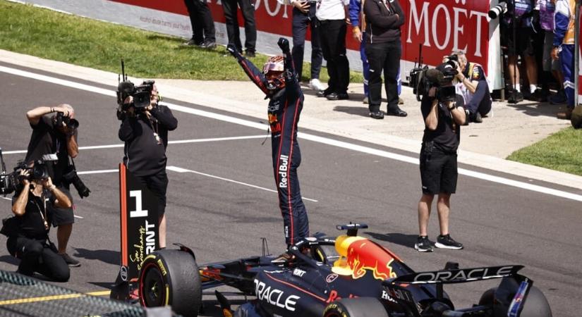 Verstappen nyerte a sprintfutamot Spában