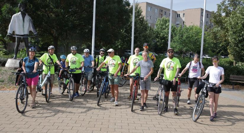 Bringások a Velencei-tó körül a Tekerj a Zöldbe! túrasorozatban