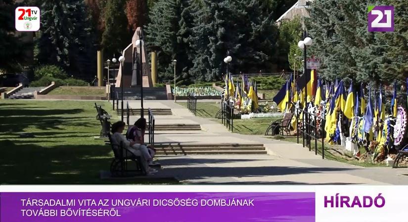Társadalmi vita az ungvári Dicsőség dombjának további bővítéséről (videó)