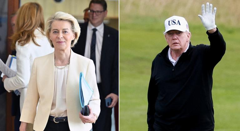 Üzlet a láthatáron? Donald Trump és Ursula von der Leyen hamarosan találkoznak