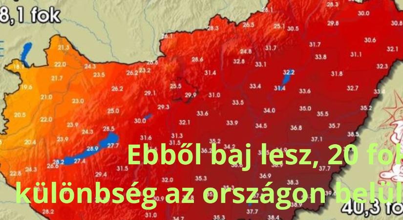 Ősz a Dunántúlon, hőgutaveszély keleten – drámai a kontraszt
