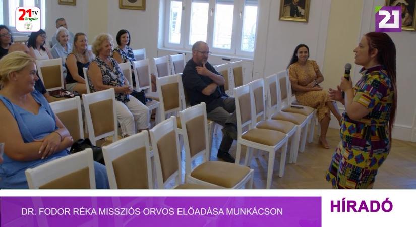 Dr. Fodor Réka missziós orvos előadása Munkácson (videó)