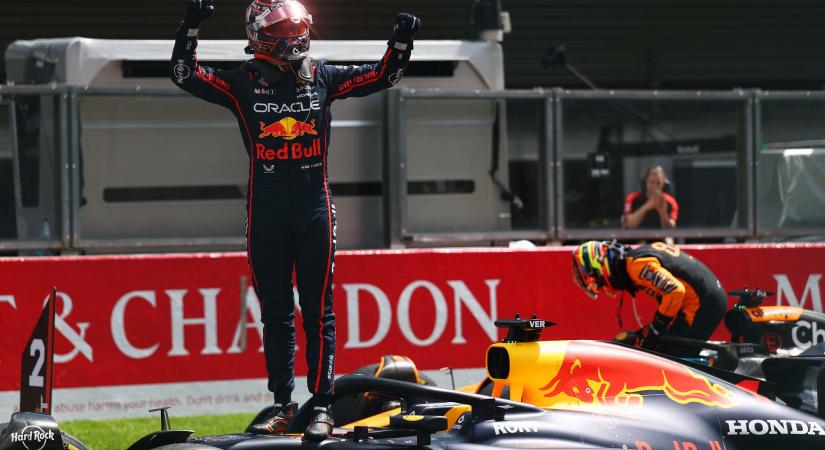Verstappen sprintgyőzelemmel ajándékozta meg új főnökét: „Ezért fizetnek engem!”