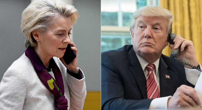 Az utolsó tánc? Von der Leyen és Trump vasárnapi tárgyalásán a világ szeme