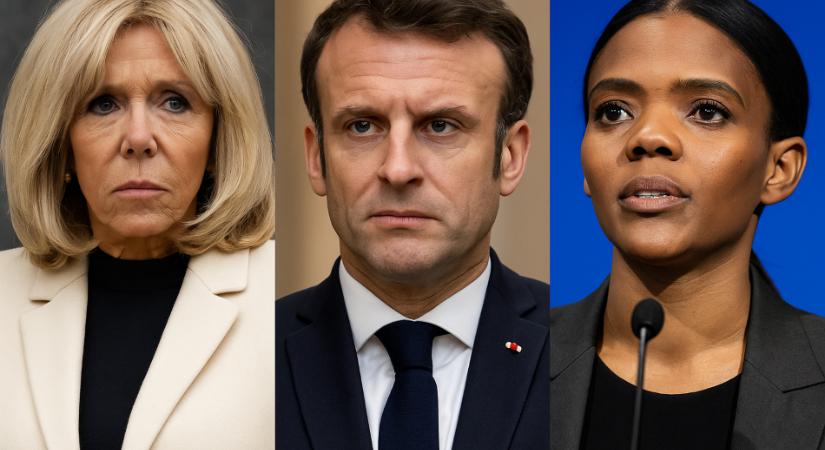 Vérvizsgálatot követel Macron nejétől egy ismert influenszer, mert szerinte a francia first lady „valójában férfi”