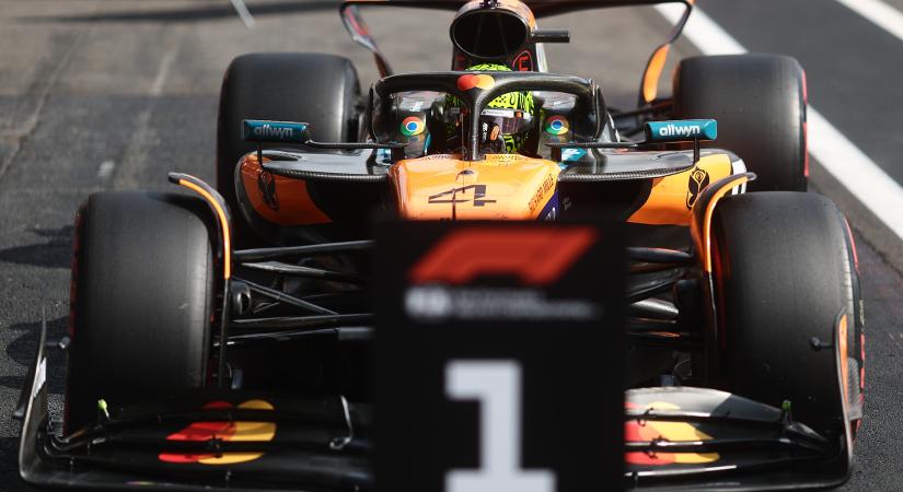 Piastri lemaradt a pole-ról, Hamilton pedig megint felsült
