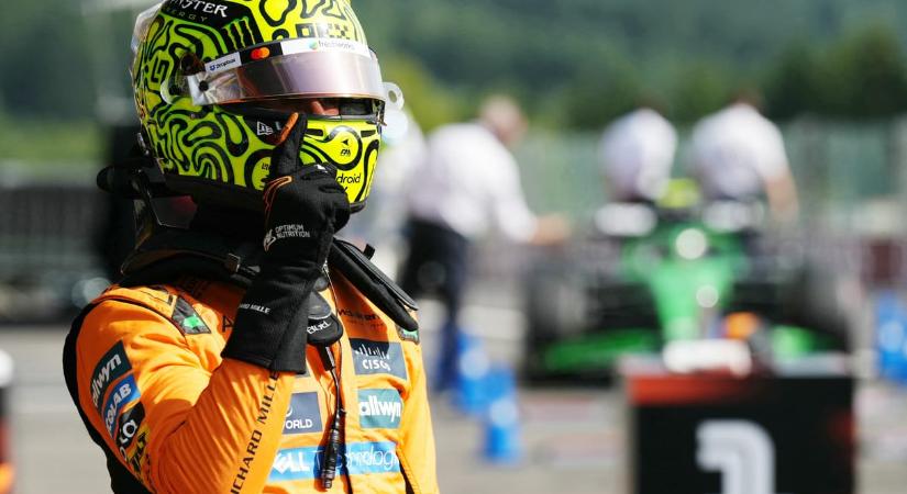 Kettős McLaren-siker a Belga Nagydíj időmérőjén