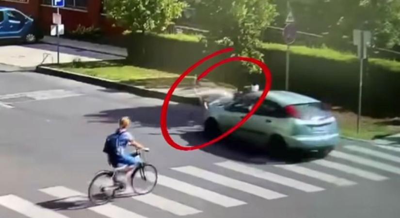 Felkavaró képsorokat mutatott be a rendőrség: egy zebrán gázolták el a rollerest (VIDEÓ)