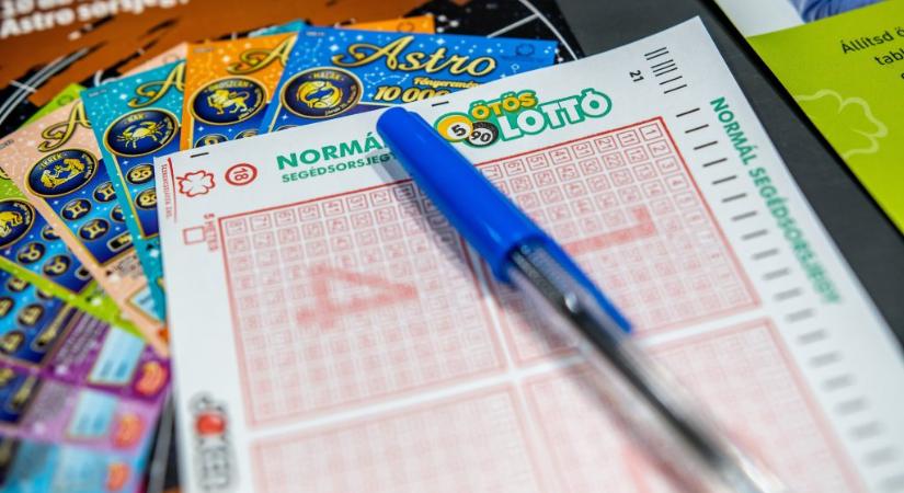 Ötöslottó: elvitték a 4 milliárd forintot